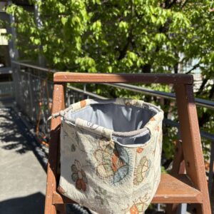 Sonja-Tasche: braun / grau