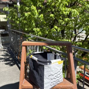 Sonja-Tasche: schwarz-weiß