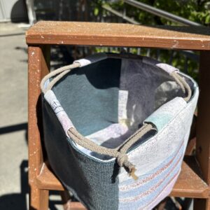 Sonja-Tasche: Pastell / türkis