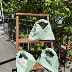 Tabea-Tasche: Grün karo