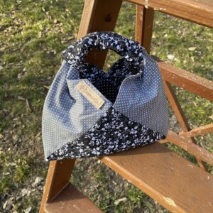 Tabea-Tasche: schwarz / grau