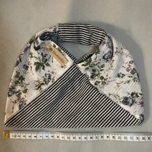 Tabea-Tasche: Blumen gestreift